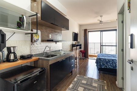Studio para alugar com 23m², 1 quarto e 1 vaga Studio para alugar com 23m², 1 quarto e 1 vagaCozinha