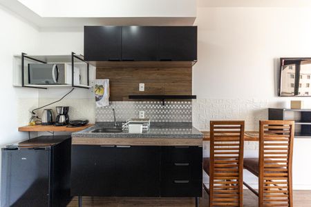 Studio para alugar com 23m², 1 quarto e 1 vaga Studio para alugar com 23m², 1 quarto e 1 vagaCozinha