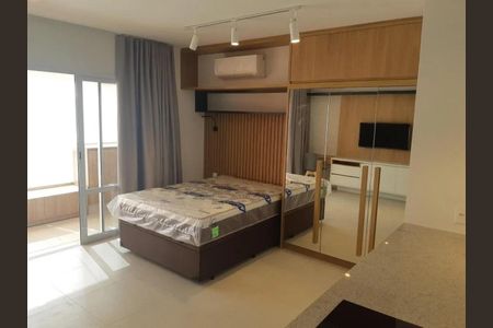 Foto 03 de apartamento para alugar com 1 quarto, 42m² em Campo Belo, São Paulo
