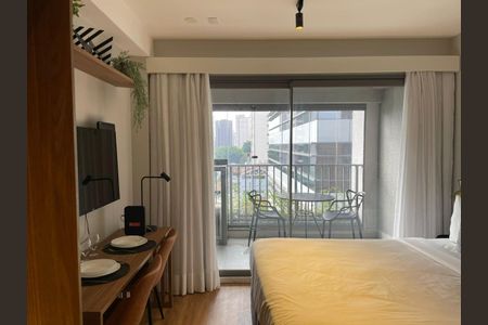 Foto 06 de apartamento para alugar com 1 quarto, 30m² em Indianópolis, São Paulo