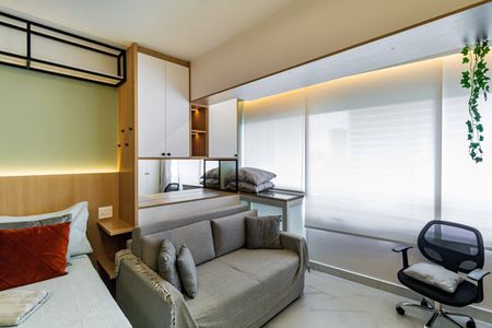 Studio à venda com 25m², 1 quarto e 1 vagaStudio