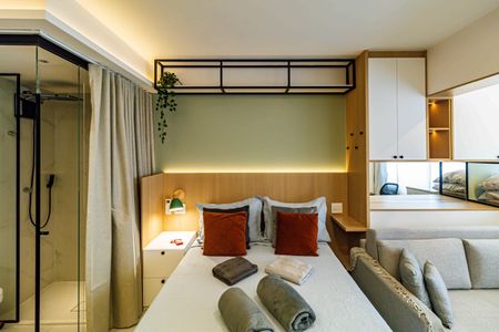 Studio de kitnet/studio para alugar com 1 quarto, 25m² em Butantã, São Paulo