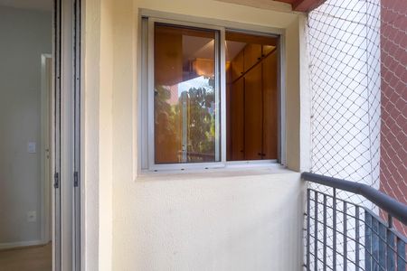 Apartamento à venda com 70m², 2 quartos e 1 vagaVaranda do quarto 2