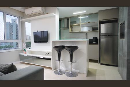 Apartamento para alugar com 70m², 3 quartos e 2 vagasSala e cozinha 