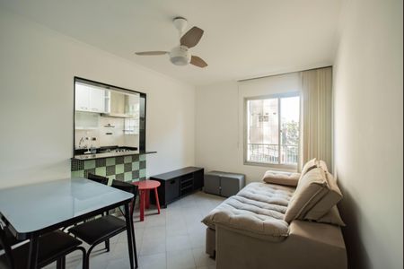 Sala de apartamento para alugar com 1 quarto, 43m² em Vila Clementino, São Paulo