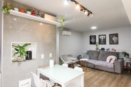 Sala/Cozinha de apartamento para alugar com 2 quartos, 54m² em Fátima, Canoas