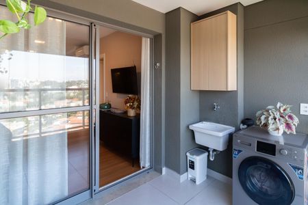 Apartamento à venda com 39m², 1 quarto e sem vagaVaranda - Área de serviço