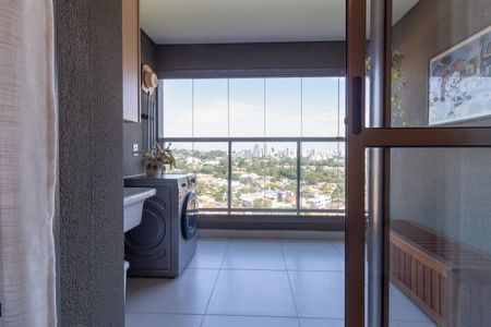 Apartamento à venda com 39m², 1 quarto e sem vagaVaranda - Área de serviço