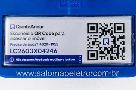 Apartamento à venda com 37m², 2 quartos e sem vaga Apartamento à venda com 37m², 2 quartos e sem vagaÁrea comum - QR da lockbox