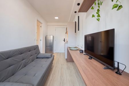 Sala de apartamento para alugar com 1 quarto, 28m² em Ipiranga, São Paulo