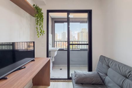 Apartamento para alugar com 28m², 1 quarto e sem vagaVaranda
