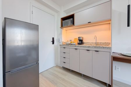 Apartamento para alugar com 28m², 1 quarto e sem vagaCozinha