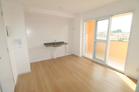 Sala / Cozinha de apartamento para alugar com 2 quartos, 44m² em Jardim Topazio, São José dos Campos