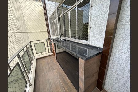 Varanda gourmet de apartamento para alugar com 3 quartos, 75m² em Vila Valqueire, Rio de Janeiro
