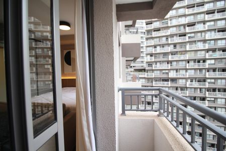 Studio para alugar com 25m², 1 quarto e sem vagaVaranda