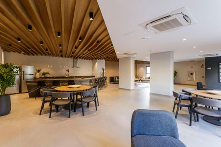 Studio para alugar com 25m², 1 quarto e sem vagaÁrea comum - Salão de festas