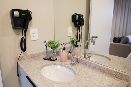 Studio para alugar com 25m², 1 quarto e sem vagaBanheiro