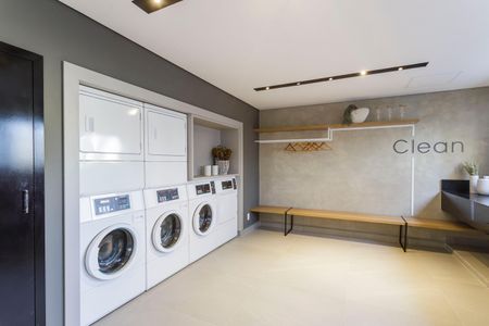Studio para alugar com 25m², 1 quarto e sem vagaLavanderia