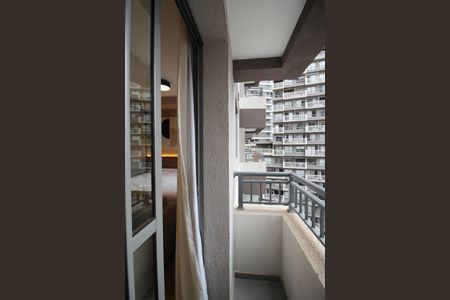 Studio para alugar com 25m², 1 quarto e sem vagaVaranda