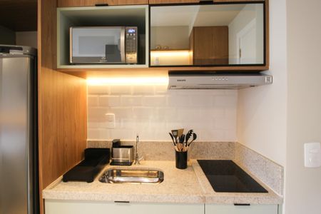Studio para alugar com 25m², 1 quarto e sem vagaCozinha