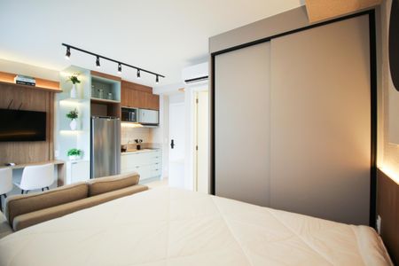 Studio para alugar com 25m², 1 quarto e sem vagaSuíte 