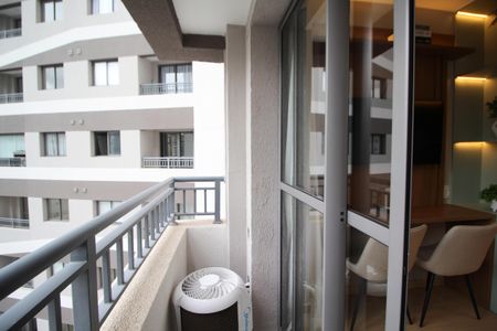 Studio para alugar com 25m², 1 quarto e sem vagaVaranda