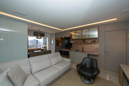 SALA de apartamento à venda com 3 quartos, 87m² em Buritis, Belo Horizonte