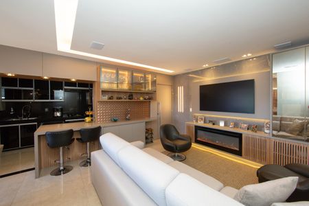 SALA de apartamento à venda com 3 quartos, 87m² em Buritis, Belo Horizonte