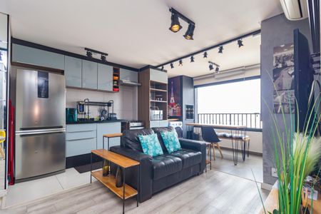 Sala de apartamento à venda com 2 quartos, 50m² em Brás, São Paulo