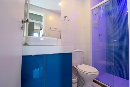 Apartamento para alugar com 60m², 2 quartos e 2 vagasBanheiro Social