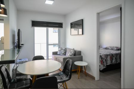 Sala de apartamento para alugar com 1 quarto, 35m² em Aclimação, São Paulo