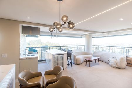 Varanda gourmet de apartamento à venda com 3 quartos, 119m² em Centro Comercial Jubran, Barueri
