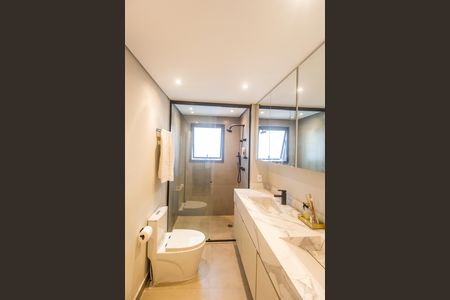 Apartamento à venda com 119m², 3 quartos e 2 vagasBanheiro da Suíte