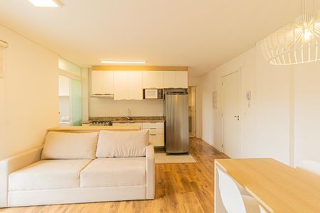 Sala de apartamento para alugar com 2 quartos, 60m² em Água Verde, Curitiba