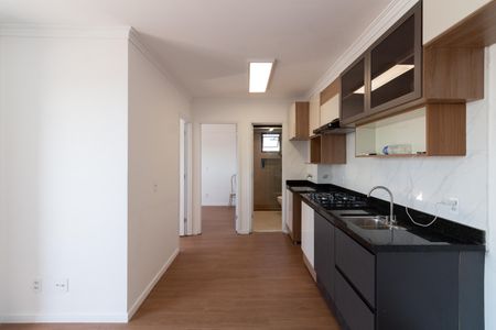 Sala - Cozinha de apartamento para alugar com 2 quartos, 37m² em Vila Sonia, São Paulo