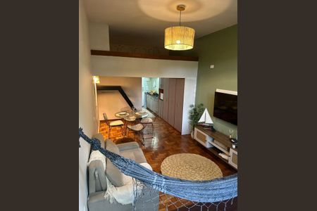 Apartamento para alugar com 30m², 1 quarto e 2 vagasSala / Quarto