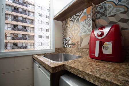 Apartamento para alugar com 62m², 2 quartos e 1 vagaCozinha e Área de Serviço