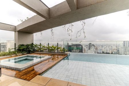 Casa de condomínio para alugar com 35m², 1 quarto e sem vagaPiscina
