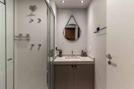 Casa de condomínio para alugar com 35m², 1 quarto e sem vagaBanheiro