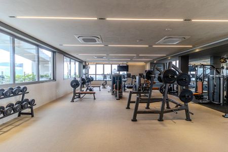 Casa de condomínio para alugar com 35m², 1 quarto e sem vagaAcademia