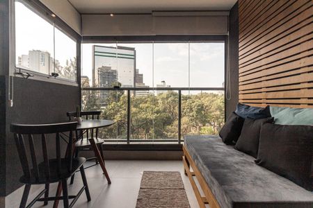Casa de condomínio para alugar com 35m², 1 quarto e sem vagaVaranda do Studio