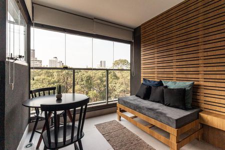 Casa de condomínio para alugar com 35m², 1 quarto e sem vagaVaranda do Studio