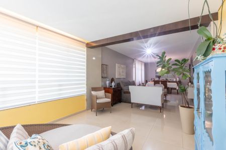 Sala de apartamento à venda com 4 quartos, 180m² em Buritis, Belo Horizonte