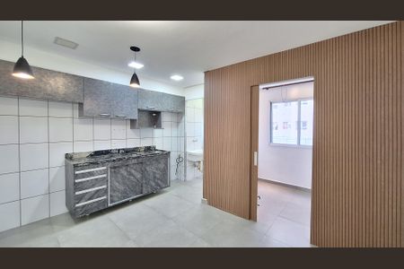 Sala/Cozinha de apartamento para alugar com 2 quartos, 33m² em Barra Funda, São Paulo