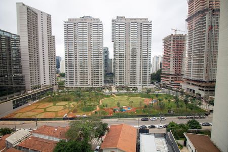 Terraço - Vista de kitnet/studio para alugar com 1 quarto, 25m² em Jardim das Acacias, São Paulo