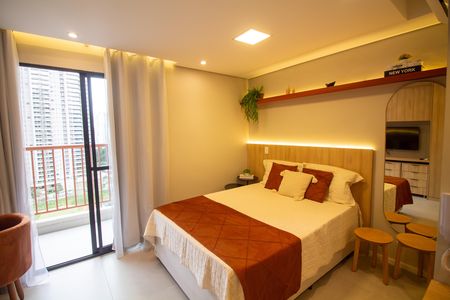 Studio de kitnet/studio para alugar com 1 quarto, 25m² em Jardim das Acacias, São Paulo