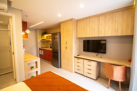 Studio de kitnet/studio para alugar com 1 quarto, 25m² em Jardim das Acacias, São Paulo