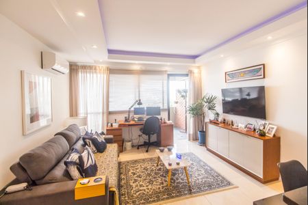 Sala  de apartamento à venda com 1 quarto, 52m² em Alphaville Industrial, Barueri