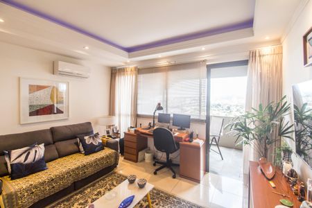 Sala  de apartamento à venda com 1 quarto, 52m² em Alphaville Industrial, Barueri