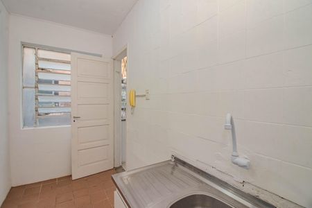 Cozinha e Área de Serviço de kitnet/studio à venda com 1 quarto, 35m² em Petrópolis, Porto Alegre